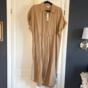 Chico's Tan Midi Dress
